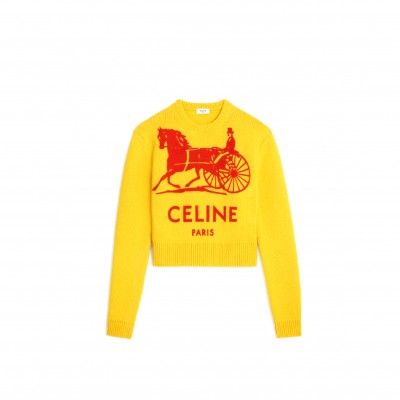 CELINE CREWNECK SWEATER IN CASHMERE RY0SV1261.14YD